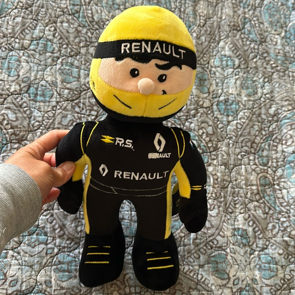 L'Atelier Renault Race Driver Plush Toy